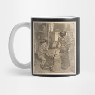 Mary Cassatt at the Louvre: The Etruscan Gallery Mug